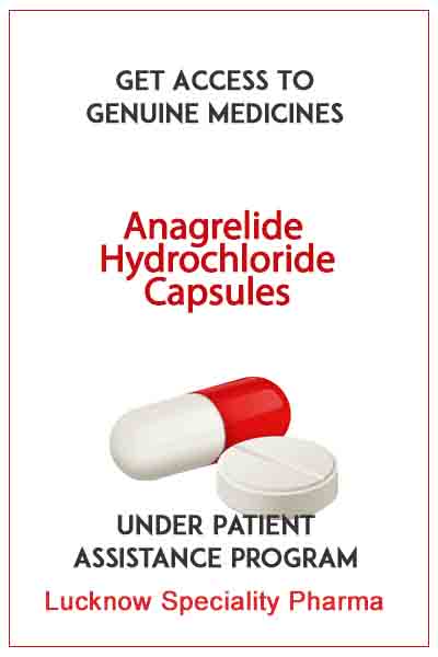 Anagrelide hydrochloride Capsules Available Price In Lucknow Banaras Nepal