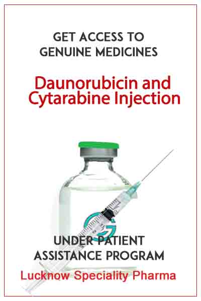 Daunorubicin and Cytarabine Injection Available Price In Lucknow Banaras Nepal