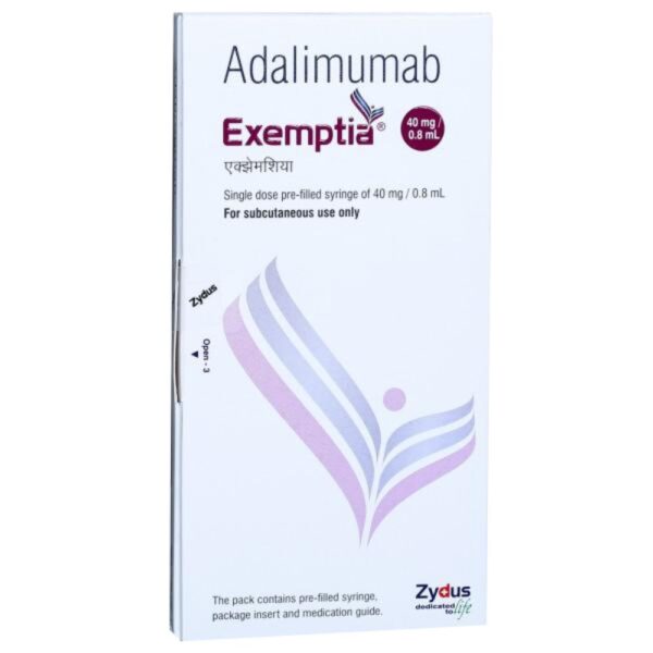 Exemptia (Adalimumab) Supplier in Lucknow, Agra, Varanasi, Patna, Nepal India