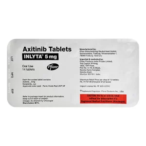 INLYTA (axitinib) tablets Available Price Lucknow, Agra, Varanasi, Patna, Nepal