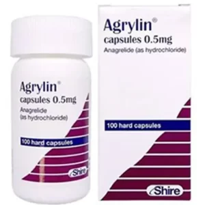 AGRYLIN (Anagrelide Hydrochloride) for Capsules Price Lucknow, Agra, Varanasi, Patna, Nepal Indore India