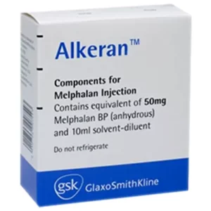 ALKERAN (Melphalan) for Injection Price Lucknow, Agra, Varanasi, Patna, Nepal Indore India