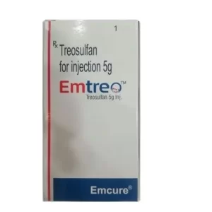 Emtreo (Treosulfan) for Injection Price Lucknow, Agra, Varanasi, Patna, Nepal Indore India