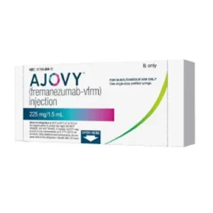 Ajovy (Fremanezumab-vfrm) for Injection Price Lucknow, Agra, Varanasi, Patna, Nepal Indore India