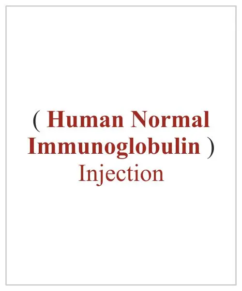 Human Normal Immunoglobulin Injection Available Price In Lucknow Banaras Nepal