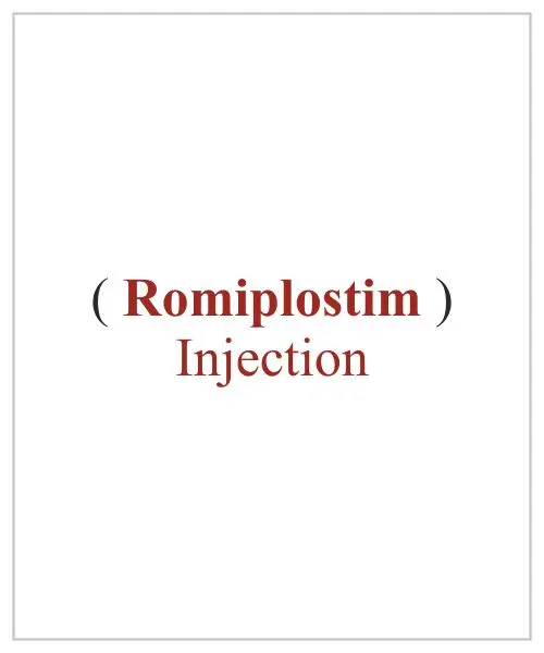 Romiplostim Injection Available Price In Lucknow Banaras Nepal