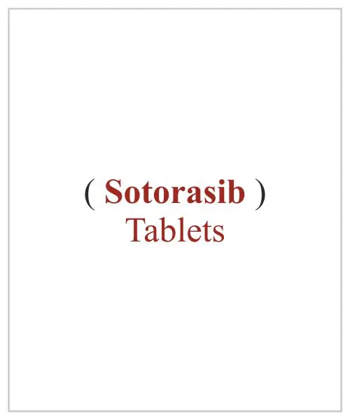 Sotorasib Tablets Available Price In Lucknow Banaras Nepal