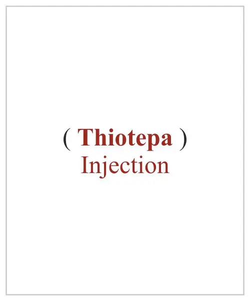 Thiotepa Injection Available Price In Lucknow Banaras Nepal